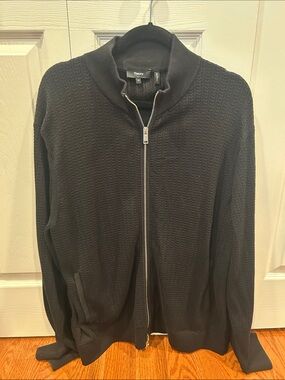 Theory Zip Up Sweater